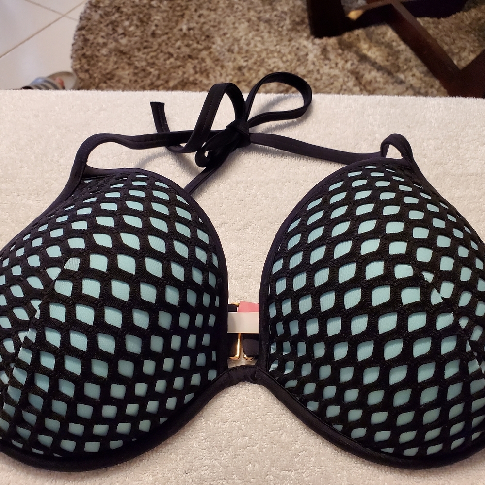 Victoria's secret fishnet bikini top